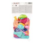 Product foto van Ballonnen assorti kleuren 25cm set van 50 Trend