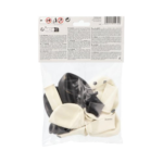 Product foto van Ballonnen assorti kleuren 29cm Football set van 8