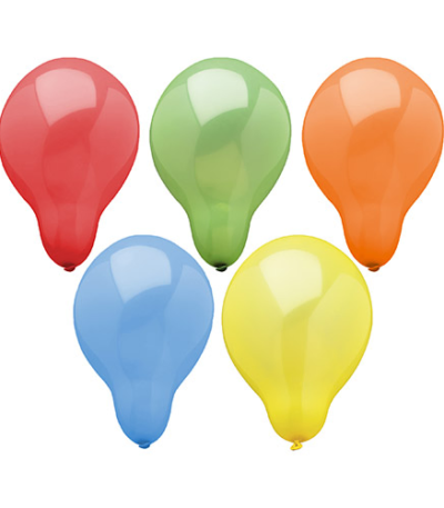 Product foto van Ballonnen assorti kleuren 29cm set van 20