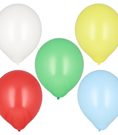 Product foto van Ballonnen assorti kleuren 32cm set van 8
