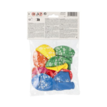 Product foto van Ballonnen assorti kleuren Happy Birthday set van 10