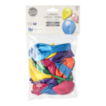 Product foto van Ballonnen assorti kleuren Metallic set van 25