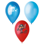 Product foto van Ballonnen assorti kleuren Pirates set van 6