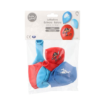 Product foto van Ballonnen assorti kleuren Pirates set van 6