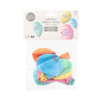 Product foto van Ballonnen assorti kleuren Summerparty set van 6