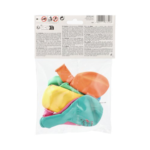 Product foto van Ballonnen assorti kleuren Summerparty set van 6