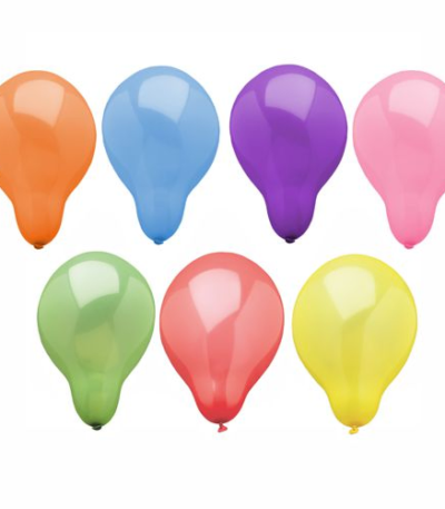 Product foto van Ballonnen assorti kleuren set van 25