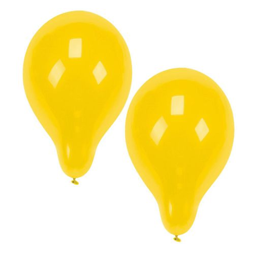 Product foto van Ballonnen geel set van 100