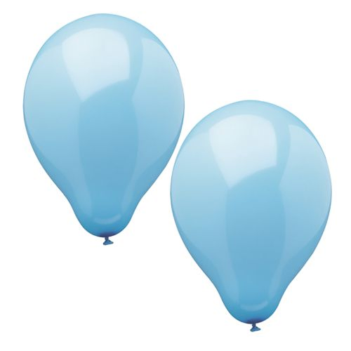 Product foto van Ballonnen lichtblauw set van 10