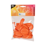 Product foto van Ballonnen oranje 25 cm set van 10