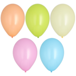 Product foto van Ballonnen pastel kleuren set van 10