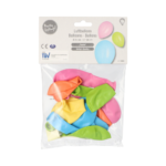 Product foto van Ballonnen pastel kleuren set van 10