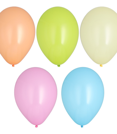 Product foto van Ballonnen pastel kleuren set van 10