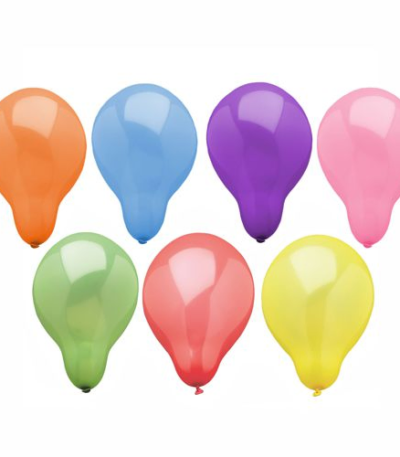 Product foto van Ballonnen rond assorti kleuren set van 100