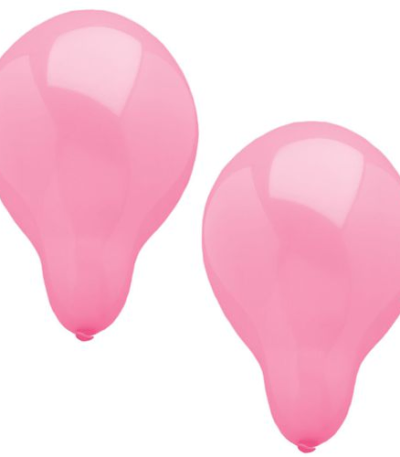 Product foto van Ballonnen roze set van 10