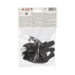 Product foto van Ballonnen zwart 25cm set van 10