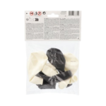 Product foto van Ballonnen zwart/wit Happy Birthday set van 6