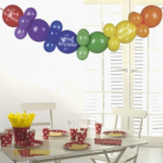 Product foto van Ballonnenguirlande Happy Birthday 2m