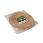 Product foto van Bamboe Borden rond set van 10 23cm Pure