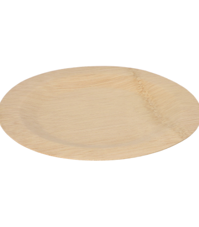 Product foto van Bamboe Borden rond set van 10 28cm "pure"