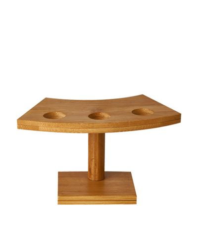 Product foto van Bamboe Plateau amuse cones set van 5