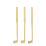 Product foto van Bamboe Roerstaafjes 15cm set van 100 Golf