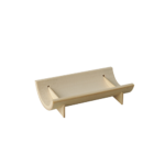 Product foto van Bamboe Schaaltjes hoekig 10cm x 5