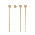 Product foto van Bamboe roerstaafjes 18 cm set van 100 Coin