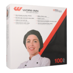 Product foto van Baret non-woven zwart 52 cm set van 100 WORK-INN