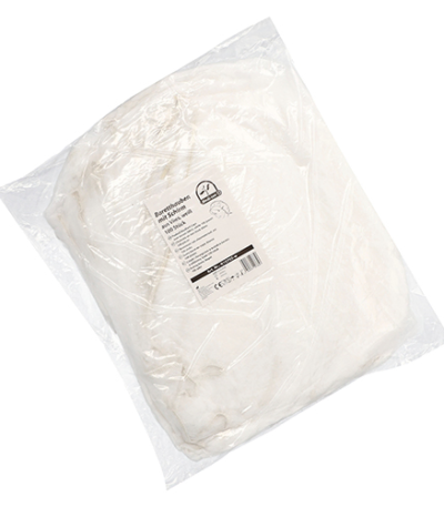 Product foto van Baretjes non-woven wit met paraplu set van 100 Medi-Inn