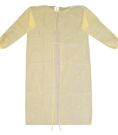 Product foto van Beschermingsjassen geel 139cm x 139cm set van 10 Medi-Inn