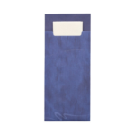 Product foto van Bestekzakjes blauw 20x8