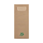 Product foto van Bestekzakjes bruin 20x8