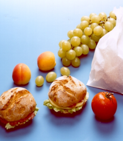 Product foto van Boterhampapier wit vetvrij set van 100