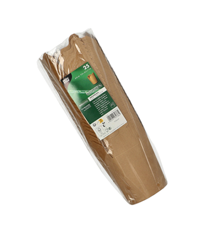 Product foto van Bruine snackboxen karton 470ml set van 25