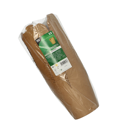 Product foto van Bruine snackboxen karton 760ml set van 25