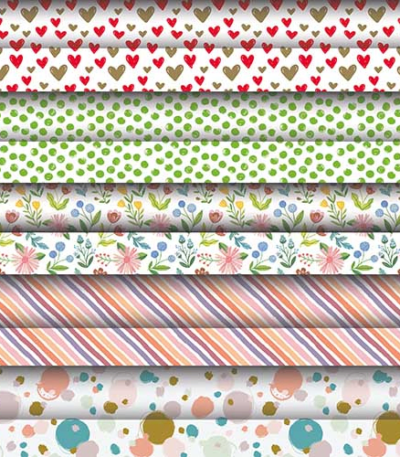 Product foto van Cadeaupapier assorti Fantasy 3m x 70cm