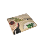 Product foto van Catering dozen karton Burgund met venster set van 5