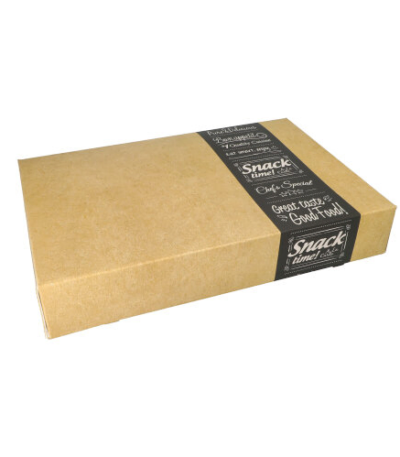 Product foto van Catering dozen karton hoekig medium set van 10 Good Food