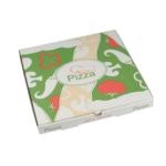 Product foto van Cellulose Pizzadozen hoekig set van 100 30x30cm