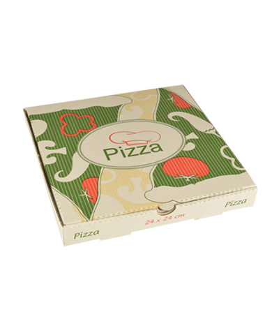 Product foto van Cellulose Pizzadozen hoekig set van 100
