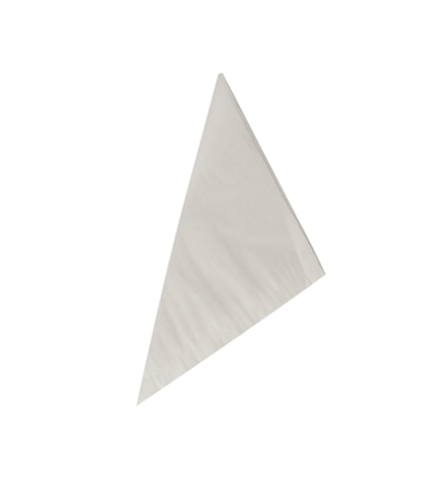 Product foto van Cellulose puntzakjes wit set van 1000 50gr