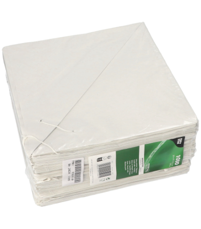 Product foto van Cellulose zakjes wit set van 1000