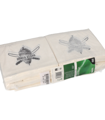 Product foto van DÃ¶ner Kebab zakjes wit vetvrij 1000 stuks