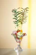 Product foto van Decoprikkers assorti kleuren 12cm set van 144 Palm Leaf