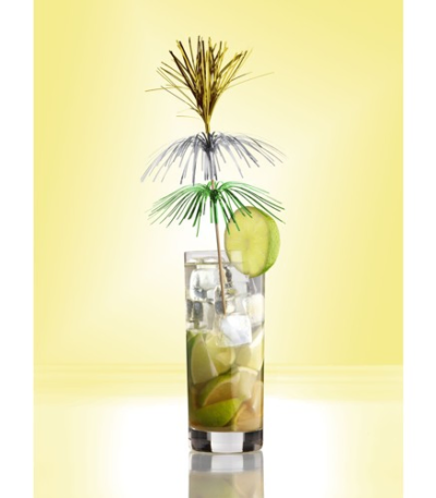 Product foto van Decoprikkers assorti kleuren 18cm set van 100 Fireworks