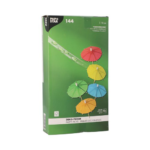 Product foto van Decoprikkers assorti kleuren set van 144 Parapluutjes