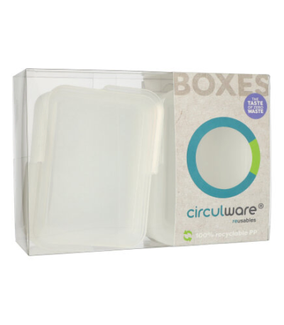 Product foto van Deksels transparant Circulware by Haval Mix & Match set van 24