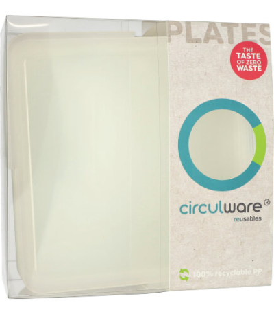 Product foto van Deksels voor schalen Circulware transparant set van 12