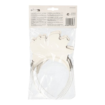 Product foto van Diadeem zwart/goud Party Time set van 4 Metallic